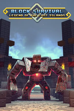 Portada de Block Survival: Legend of the Lost Islands
