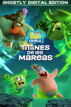 Portada de Bob Esponja: Titanes de las mareas - Ghostly Digital Edition