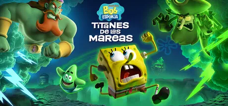 Portada de Bob Esponja: Titanes de las mareas