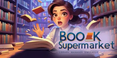 Portada de Book Supermarket: Library Manager Simulator