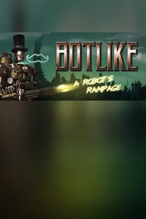 Portada de Botlike - a robot's rampage
