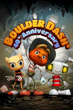 Portada de BOULDER DASH® 40th Anniversary