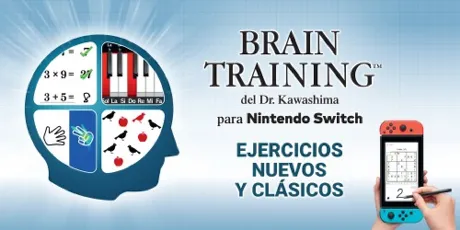 Portada de Brain Training del Dr. Kawashima para Nintendo Switch