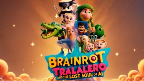 Portada de Brainrot: Tralalero and The Lost Soul of AI