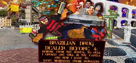 Portada de BRAZILIAN DRUG DEALER BEFORE 4: DEMONS FROM THE PORTAL TO HELL I OPENED ARE STILL IN THE FAVELA AND NOW I HAVE TO SAVE MAMADAS FROM RONALDO
