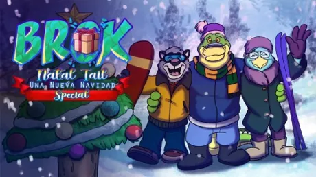 Portada de BROK: Natal Tail, Un Nuevo Navidad Special