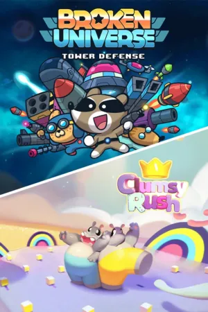 Portada de Broken Universe - Tower Defense + Clumsy Rush