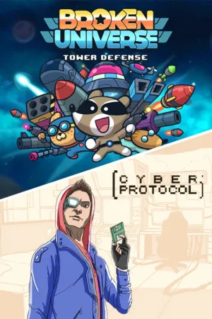 Portada de Broken Universe - Tower Defense + Cyber Protocol