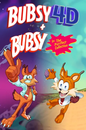Portada de Bubsy 4D + Bubsy in: The Purrfect Collection