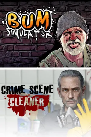 Portada de Bum Simulator & Crime Scene Cleaner