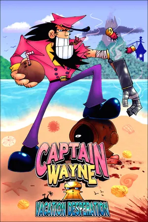 Portada de Captain Wayne - Vacation Desperation