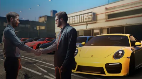 Portada de Car for Sale Simulator 2023 - Car Mechanic, Wash, Car Flipper