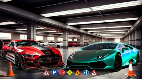 Portada de Car Parking & Car Driving Simulator 2024