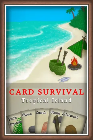 Portada de Card Survival: Tropical Island
