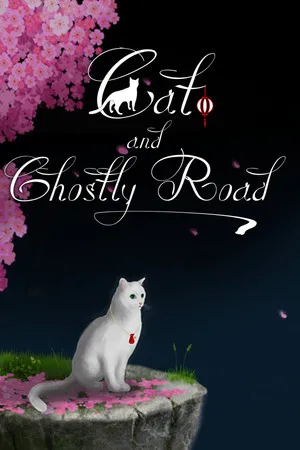 Portada de Cat and Ghostly Road