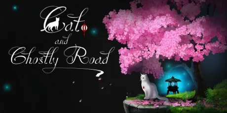 Portada de Cat and Ghostly Road
