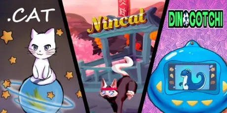 Portada de .Cat Nincat Dinogotchi