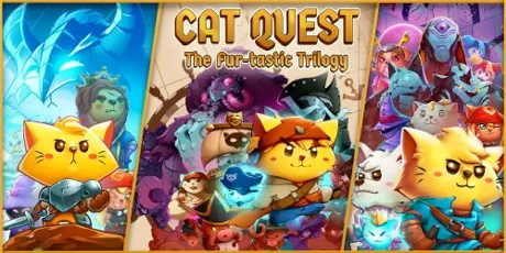 Portada de Cat Quest: Una Trilogía Miauravillosa