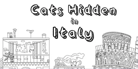 Portada de Cats Hidden in Italy