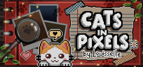 Portada de Cats in Pixels by Louisselle