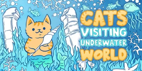 Portada de Cats Visiting Underwater World