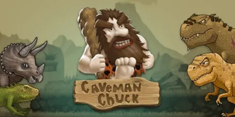 Portada de Caveman Chuck
