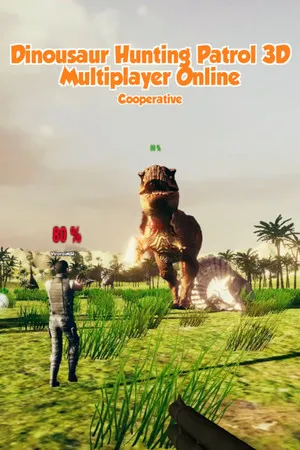 Portada de Caza Dinosaurios en Patrulla 3D Multijugador en lInea