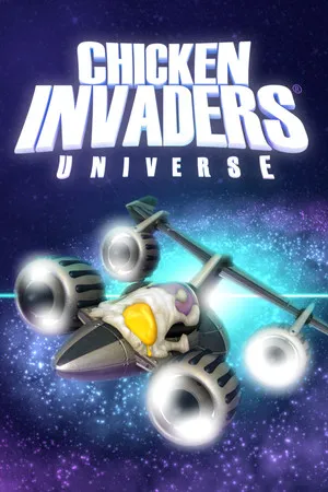 Portada de Chicken Invaders Universe