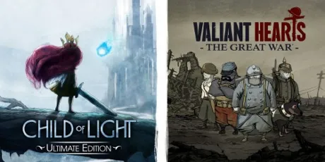 Portada de Child of Light Ultimate Edition & Valiant Hearts: The Great War Bundle