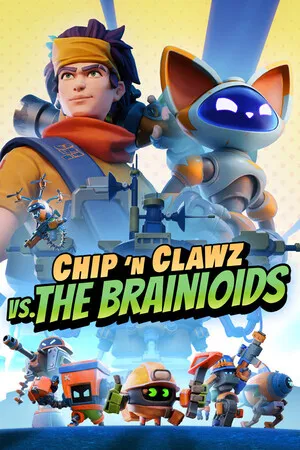 Portada de Chip ‘n Clawz vs. The Brainioids