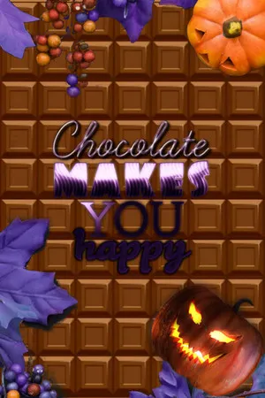 Portada de Chocolate makes you happy: Halloween
