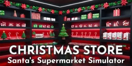 Portada de Christmas Store: Santa's Supermarket Simulator