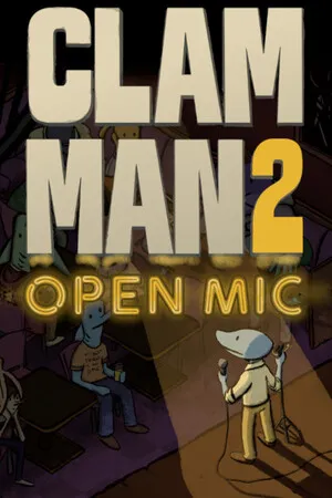 Portada de Clam Man 2: Open Mic