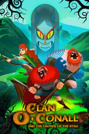 Portada de Clan O'Conall and the Crown of the Stag