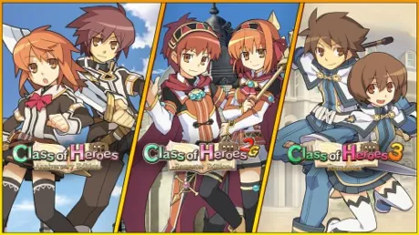Portada de Class of Heroes: The Ultimate Trilogy