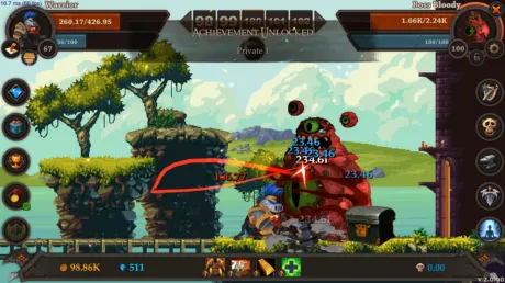 Captura de Clicker Warriors