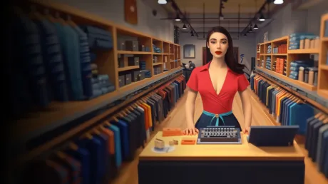 Portada de Clothing Supermarket Store Simulator