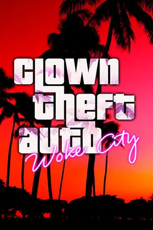 Portada de Clown Theft Auto: Woke City