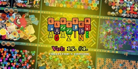 Portada de Clutter Puzzle Magazine Vol. 15 No. 1