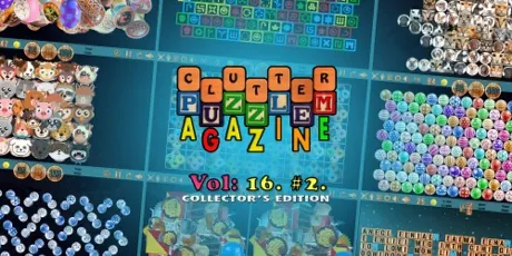 Portada de Clutter Puzzle Magazine Vol. 16 No. 2