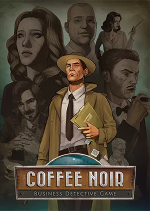 Portada de Coffee Noir - Business Detective Game