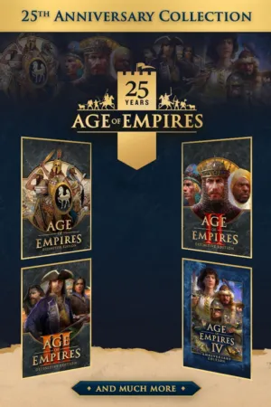 Portada de Colección del 25 Aniversario de Age of Empires
