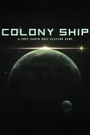 Portada de Colony Ship: A Post-Earth Role Playing Game