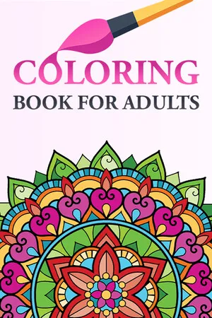 Portada de Coloring Book for Adults