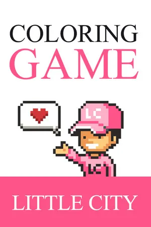 Portada de Coloring Game: Little City