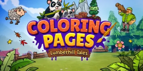 Portada de Coloring Pages: Lumberhill Tales