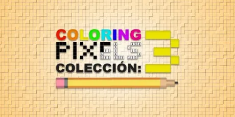 Portada de Coloring Pixels: colección 3