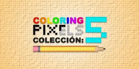 Portada de Coloring Pixels: colección 5