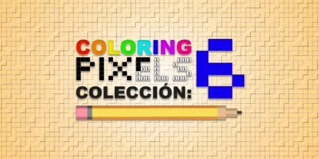 Portada de Coloring Pixels: colección 6