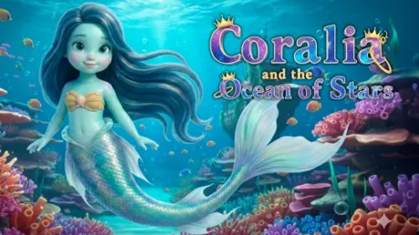 Portada de Coralia and the Ocean of Stars